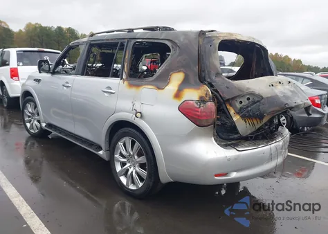 2014 Infiniti Qx80 z USA, uszkodzony, nr VIN JN8AZ2NF9E9556205